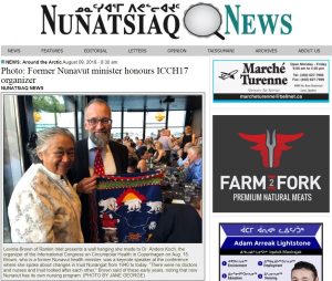 http://nunatsiaq.com/stories/article/65674photo_former_nunavut_minister_honours_icch17_organizer/